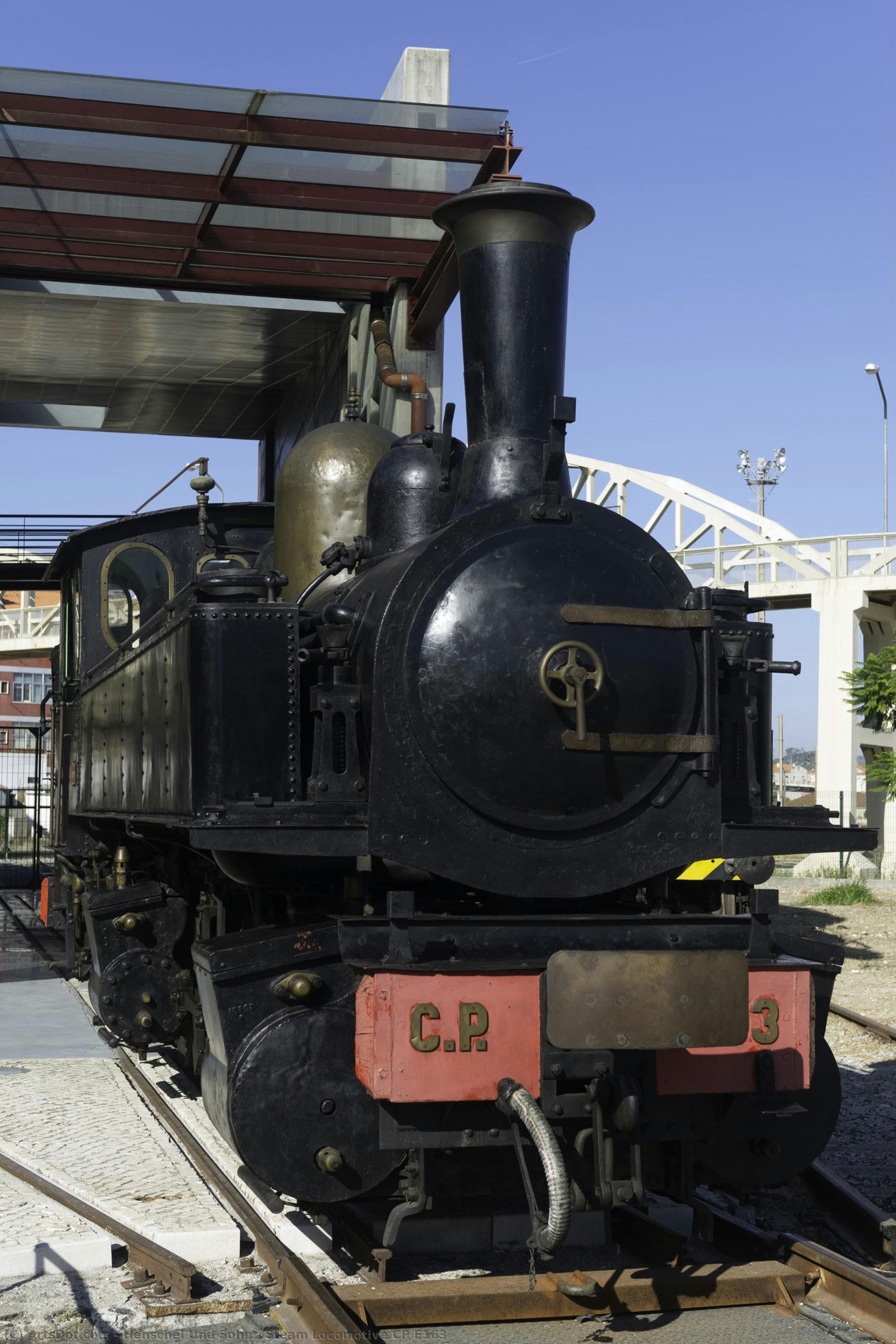 Steam Locomotive Cp E163 — Henschel Und Sohn