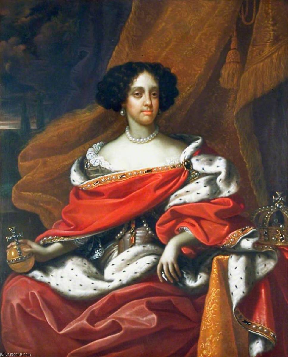 Catherine Of Braganza (1638–1705), Queen Consort Of King Charles Ii — Benedeto Đenari Mlađi
