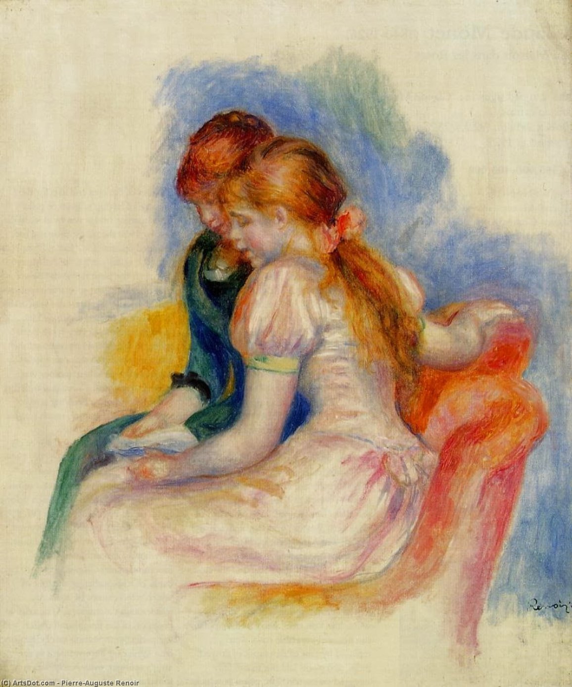 The Reading — Pjer Ogist Renoar