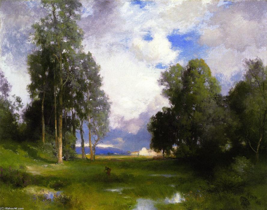 Santa Barbara Mission — Thomas Moran