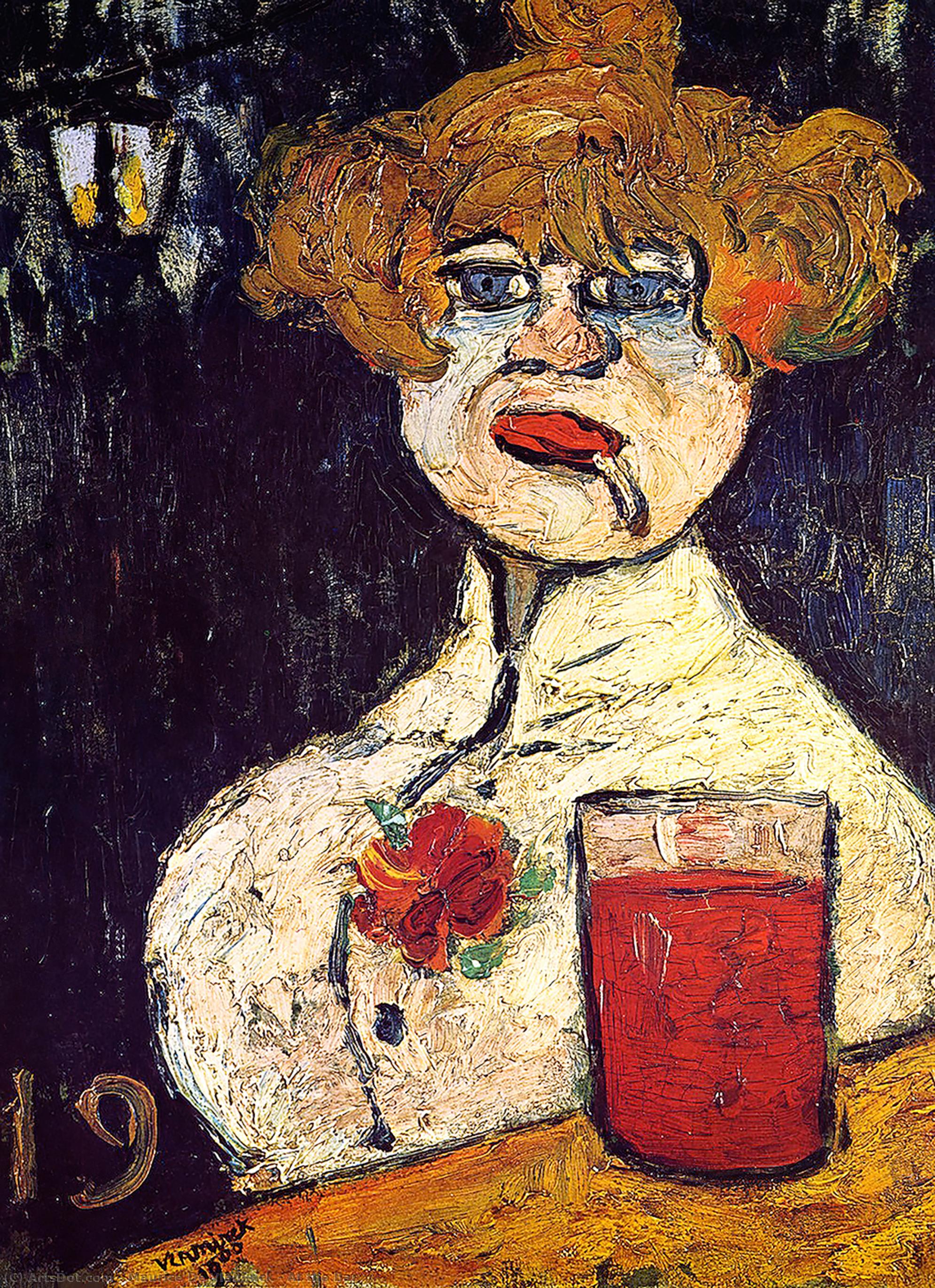 At The Bar — Maurice De Vlaminck