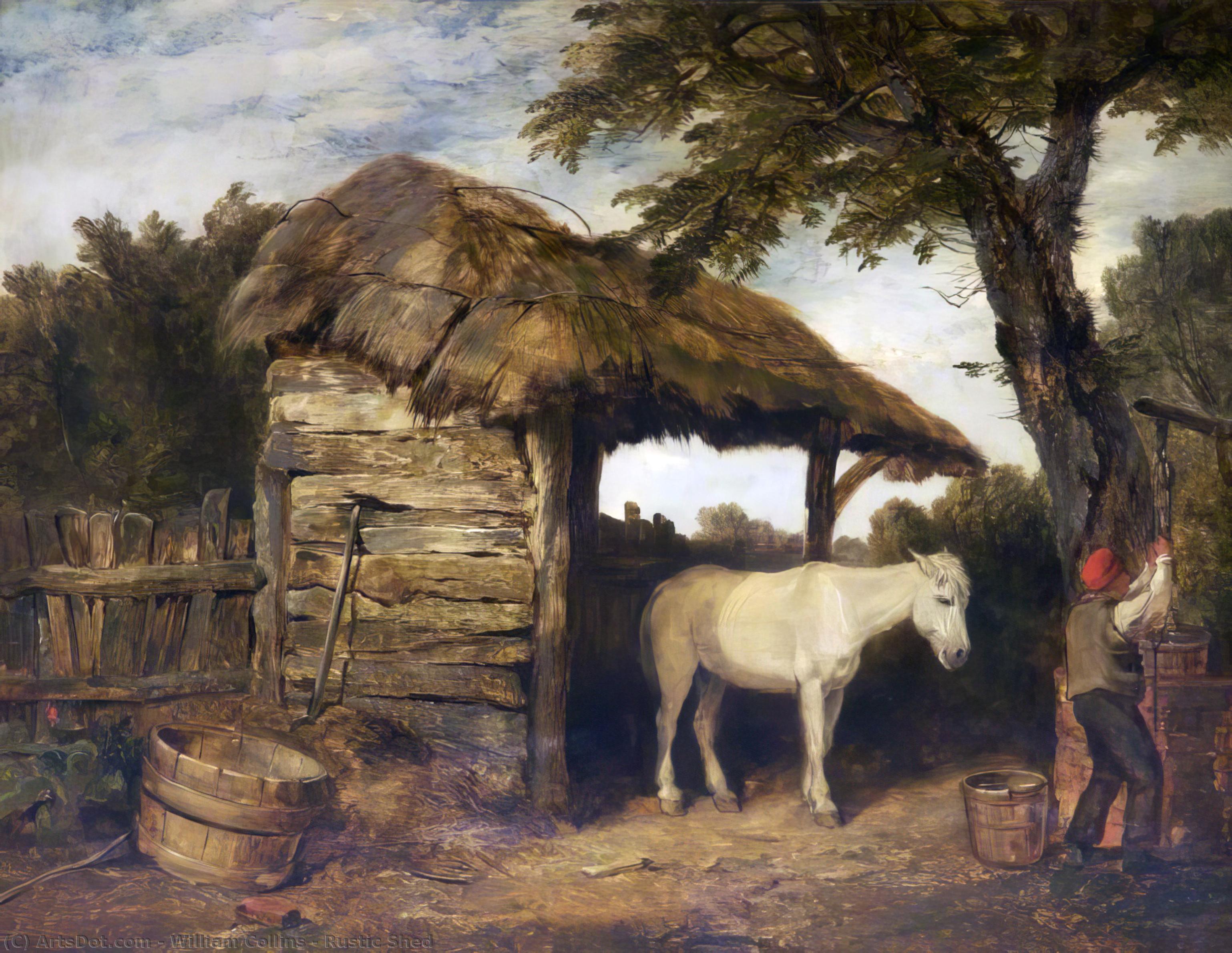 Rustic Shed — ウィリアム・コリンズ