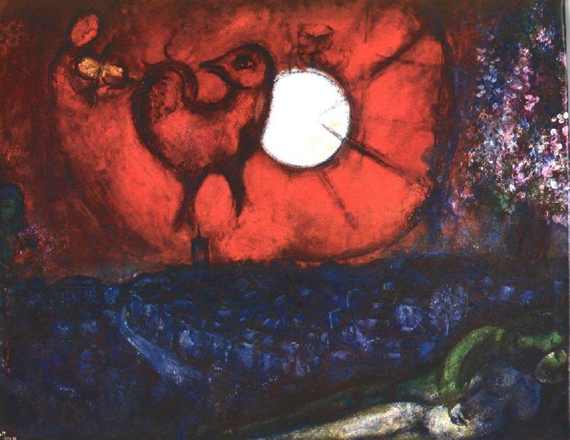 Vence: Night — Marc Chagall