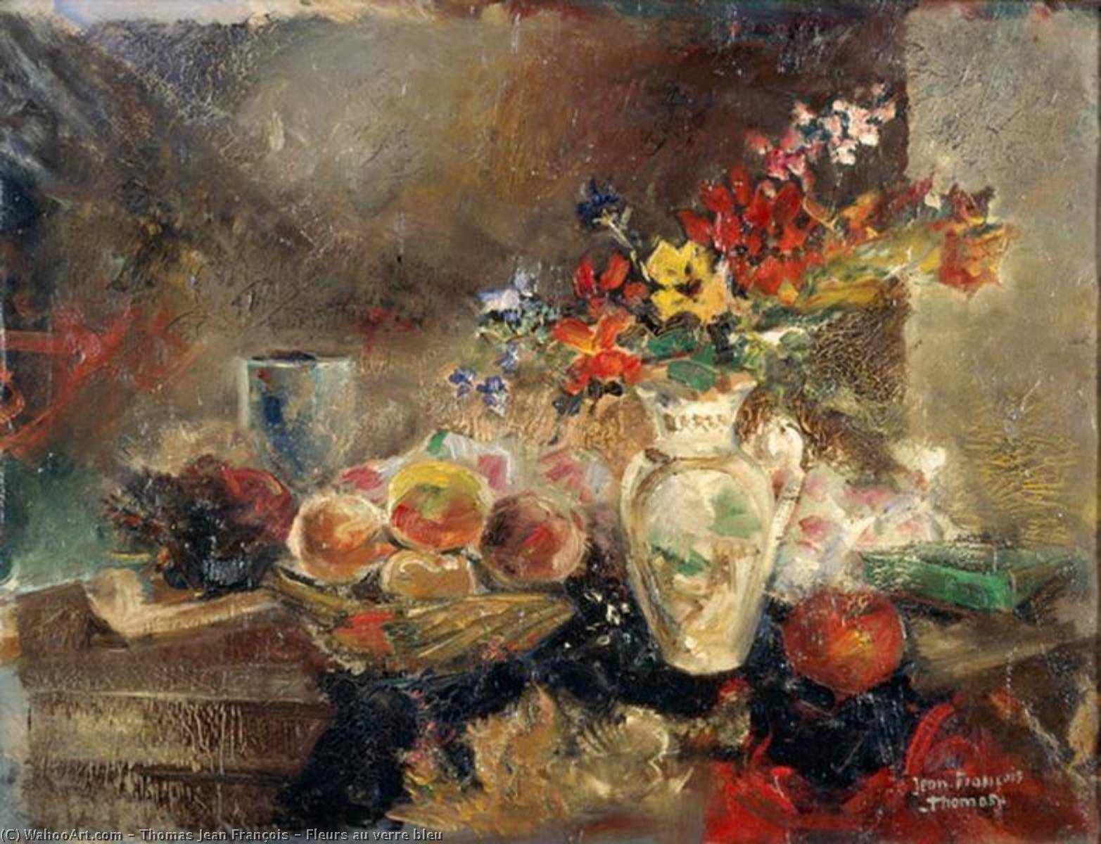 Fleurs Au Verre Bleu — Жан-фредерик Рафаэлли