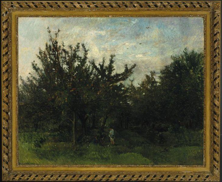 An Apple Orchard — Charles-françois Daubigny
