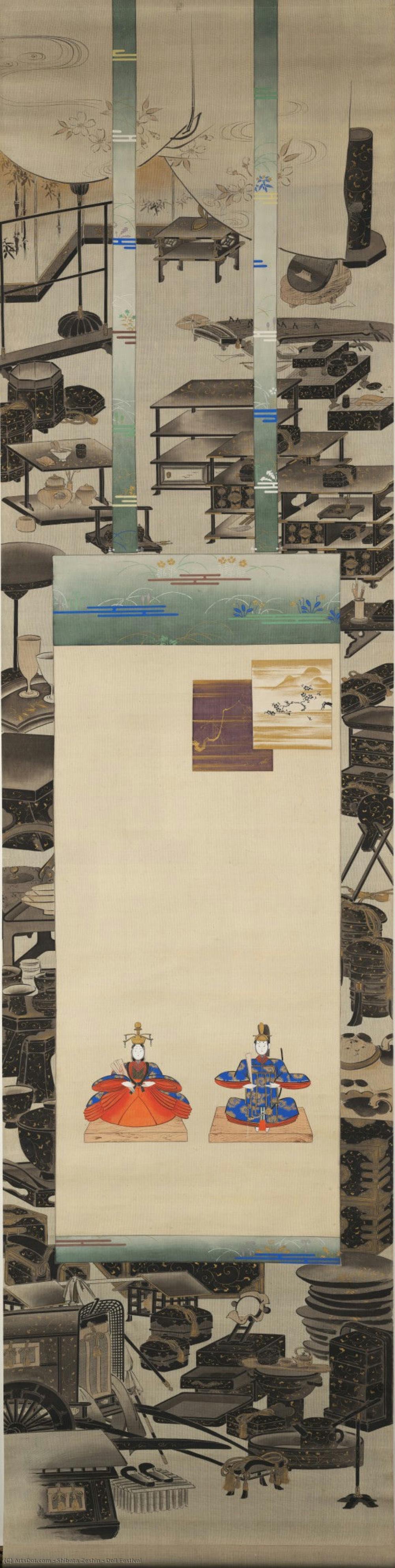 Doll Festival — Shibata Zeshin