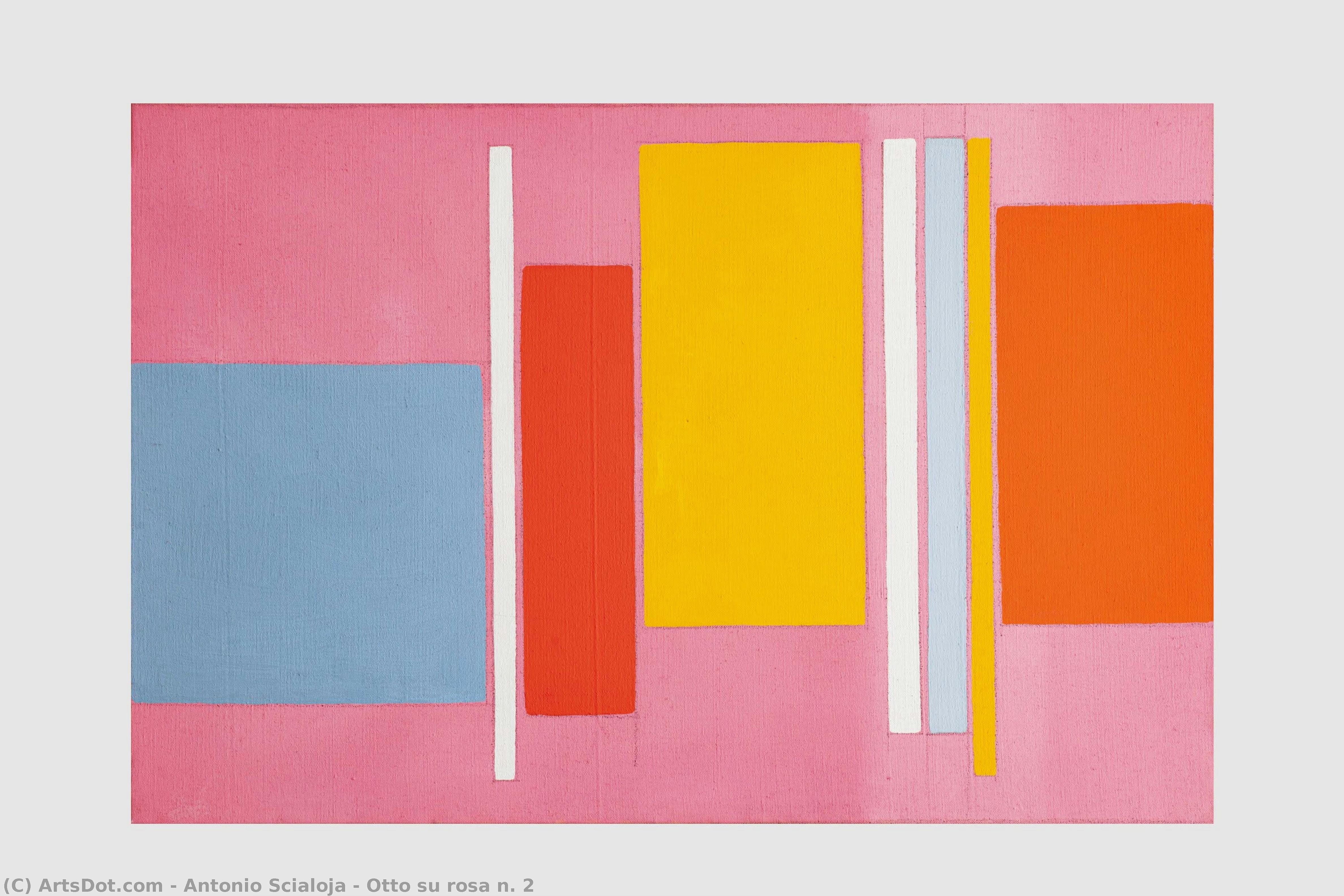 Otto Su Rosa N. 2 — Antonio Scialoja