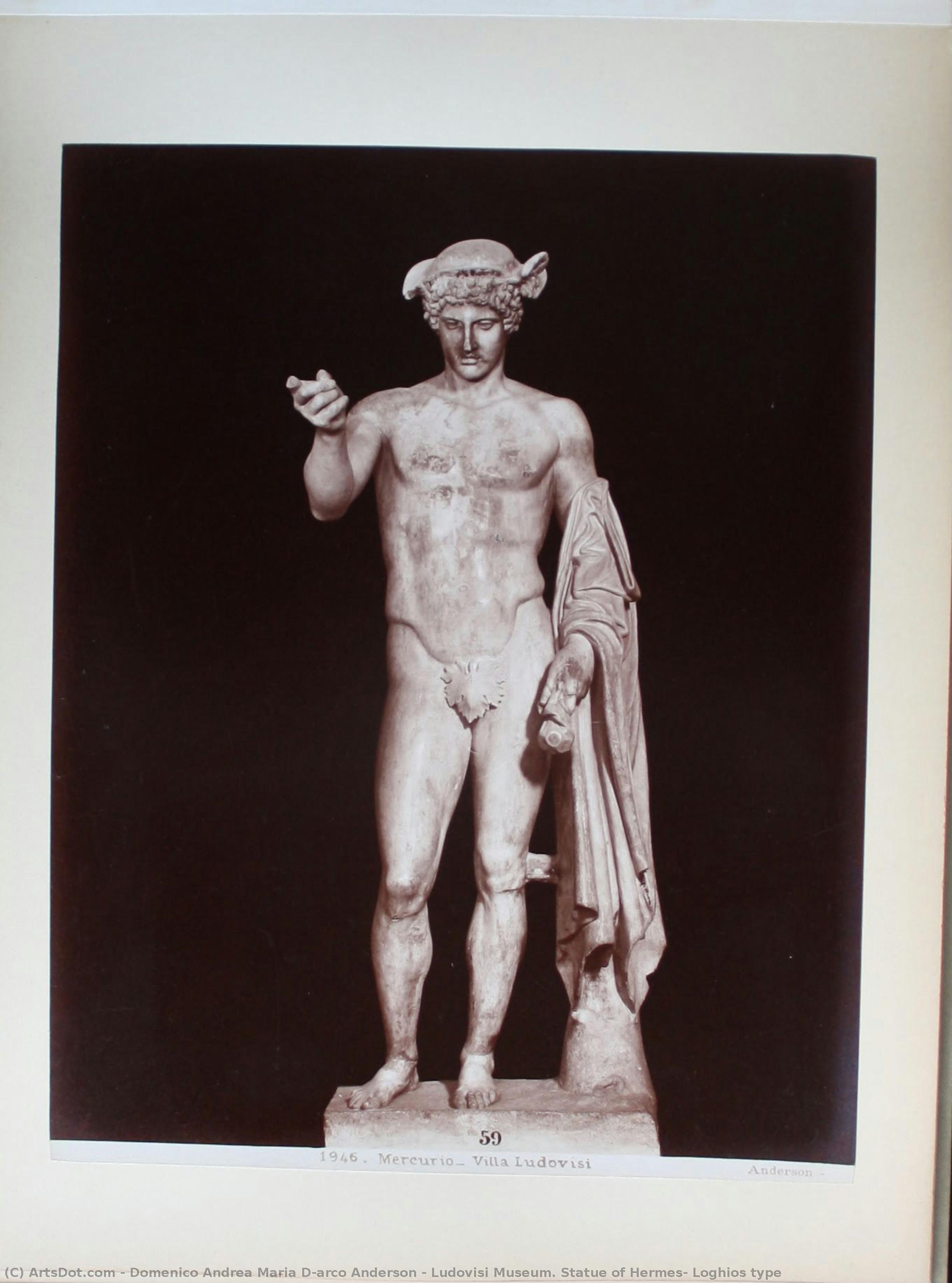 Ludovisi Museum. Statue Of Hermes: Loghios Type — Domeniko Anderson