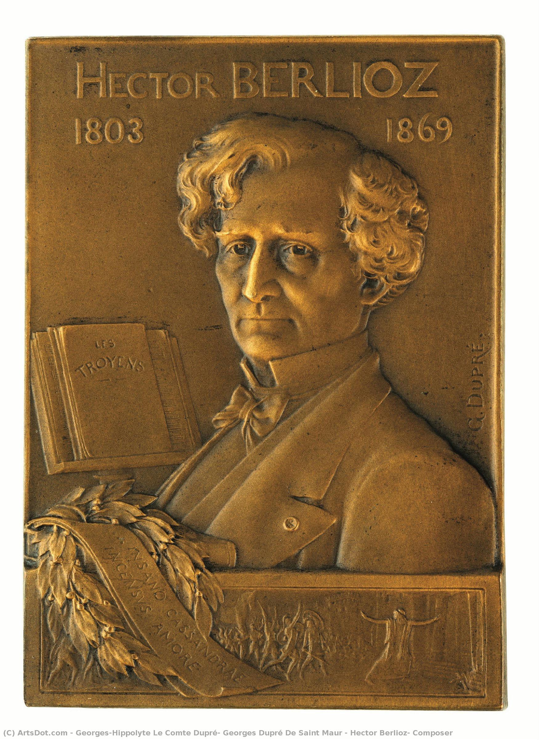 Hector Berlioz, Composer — Georges-hippolyte Le Comte Dupré, Georges Dupré De Saint Maur