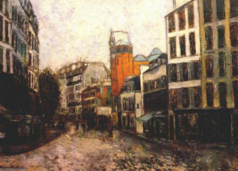 Rue Des Abbesses — Утрилло
