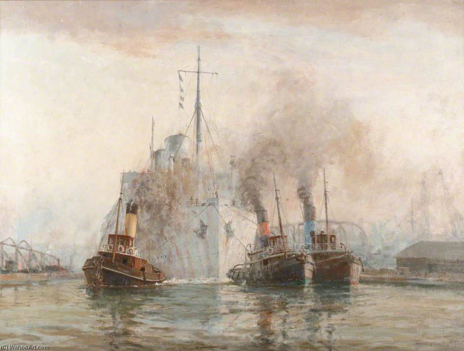 The Steamship 'rangitata' And Other Vessels — Arthur James Wetherall Burgess