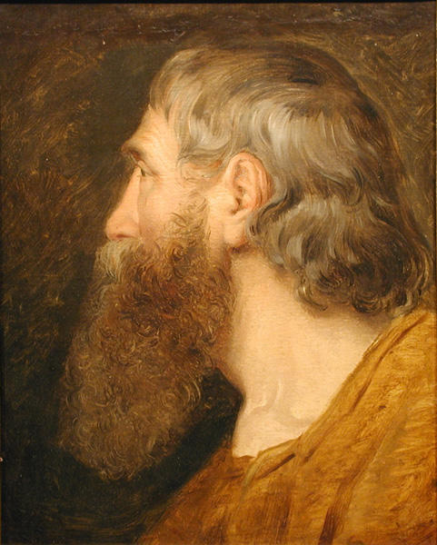 Potrait Of A Bearded Man — Friedrich Ritter Von Amerling