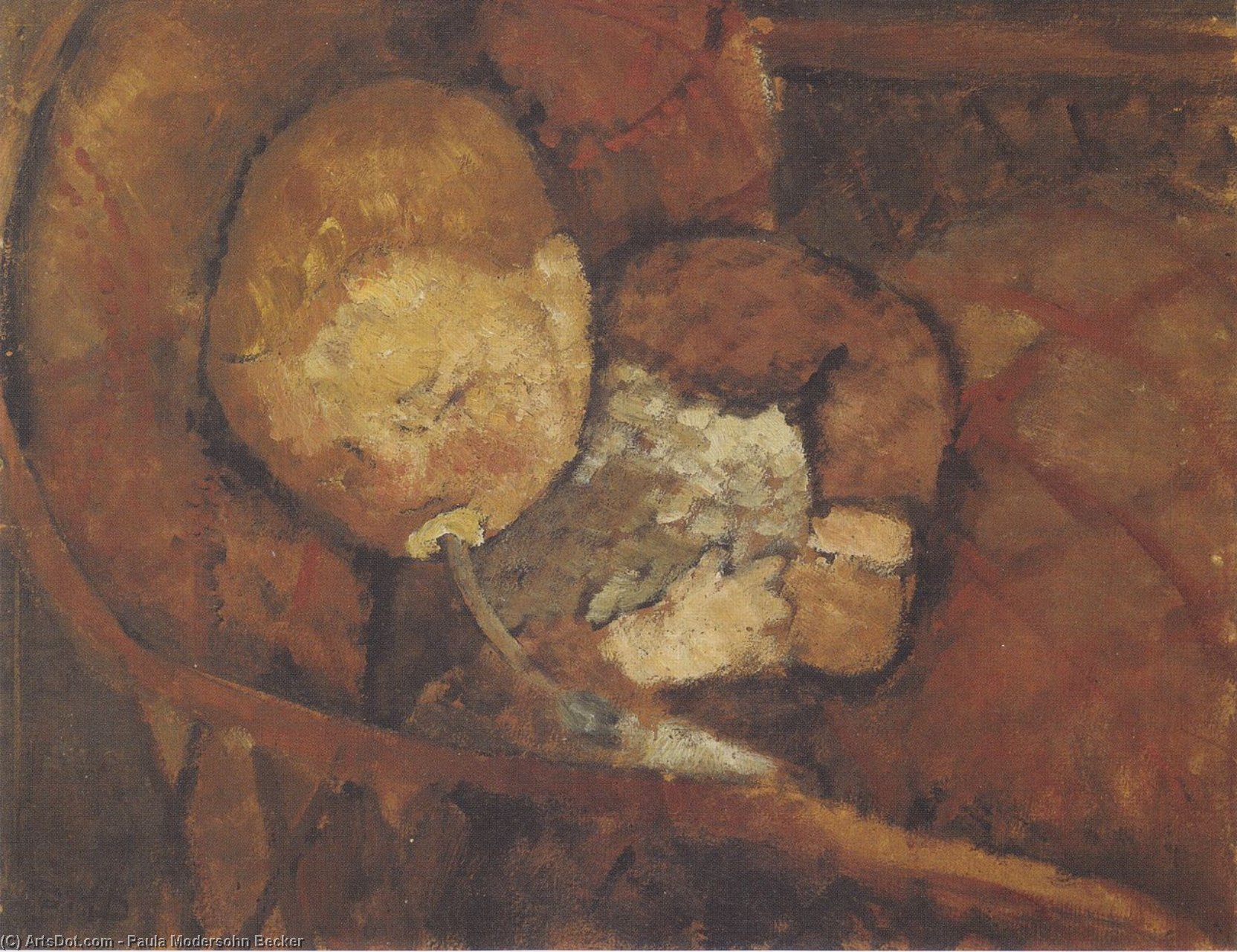 Child In The Cradle — Paula Modersohn-becker