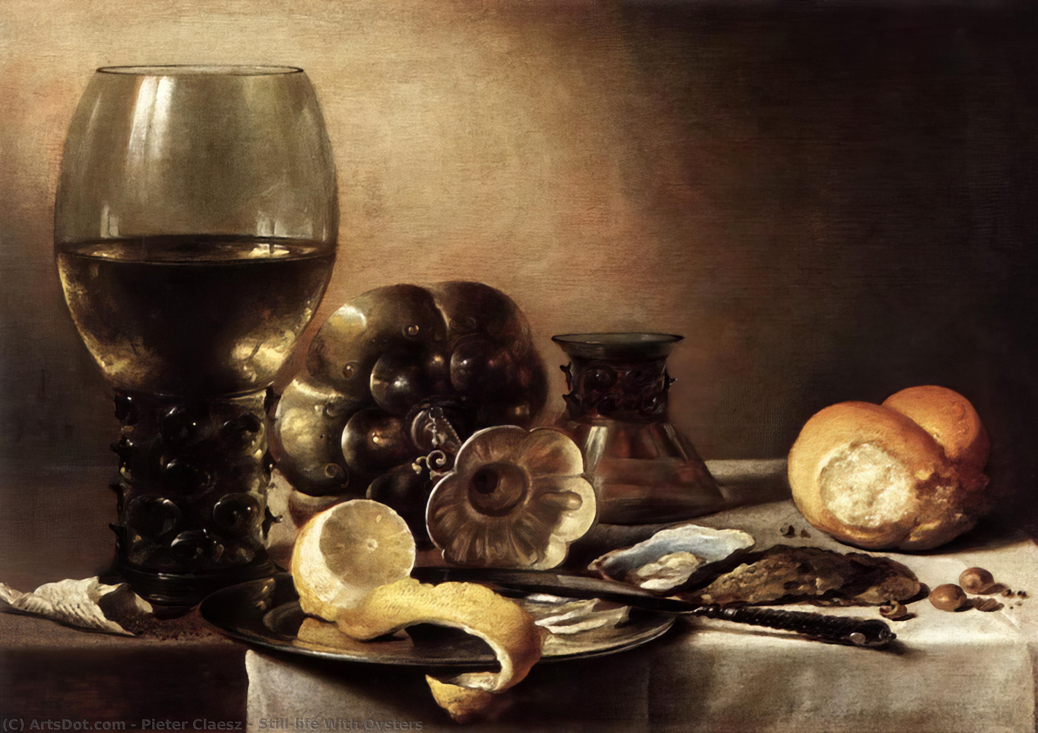 Still-life With Oysters — Pieter Claesz