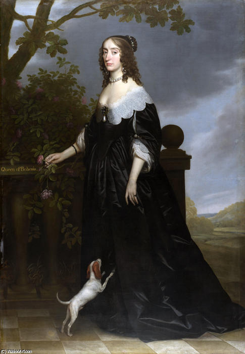 Elizabeth Stuart, Queen Of Bohemia — Герард Ван Хонторст