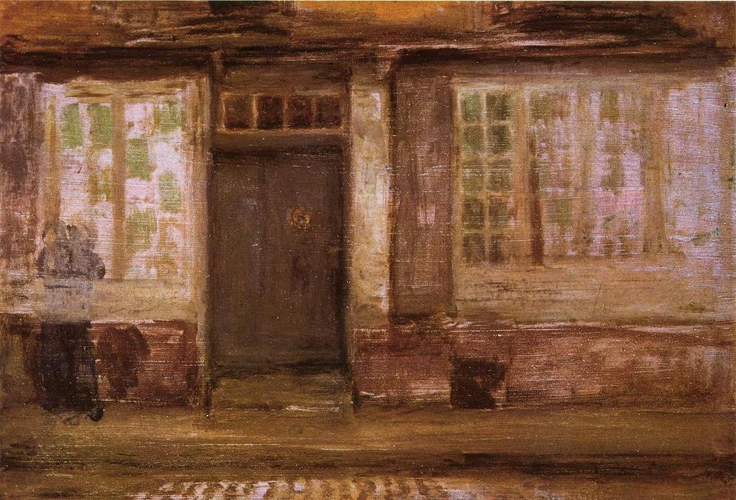 The Priest's Lodging, Dieppe — James Abbott Mcneill Whistler