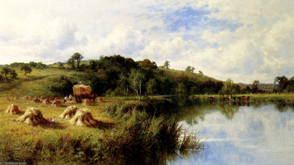 Deacon Hillier The Thames At Streatly Oxfordshire — Henry Hillier Parker