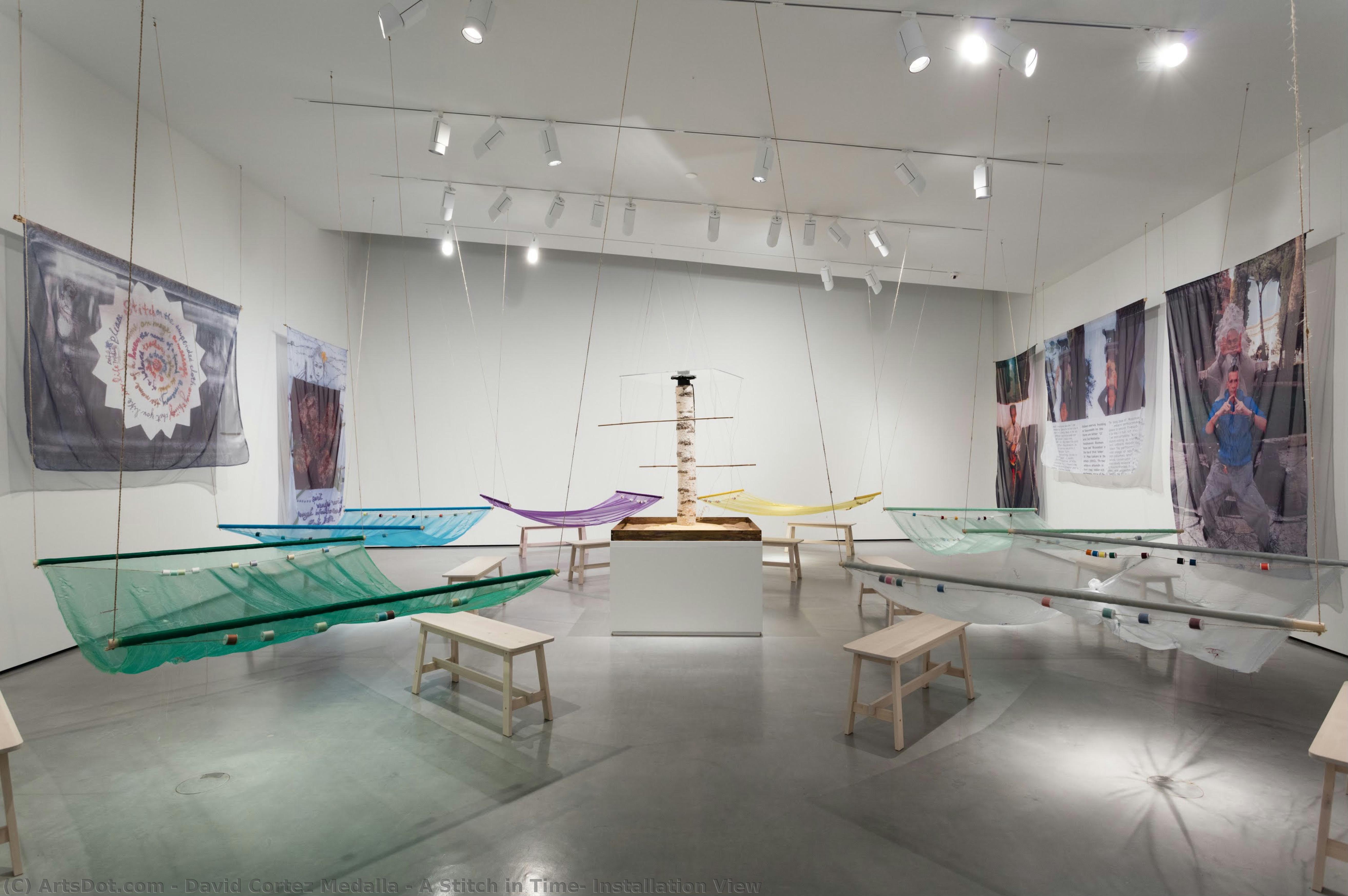 A Stitch In Time, Installation View — David Cortez Medalla