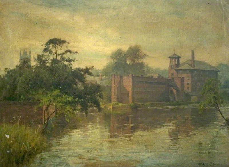 The Old Silk Mill, Derby — Sir John Alfred Arnesby Brown