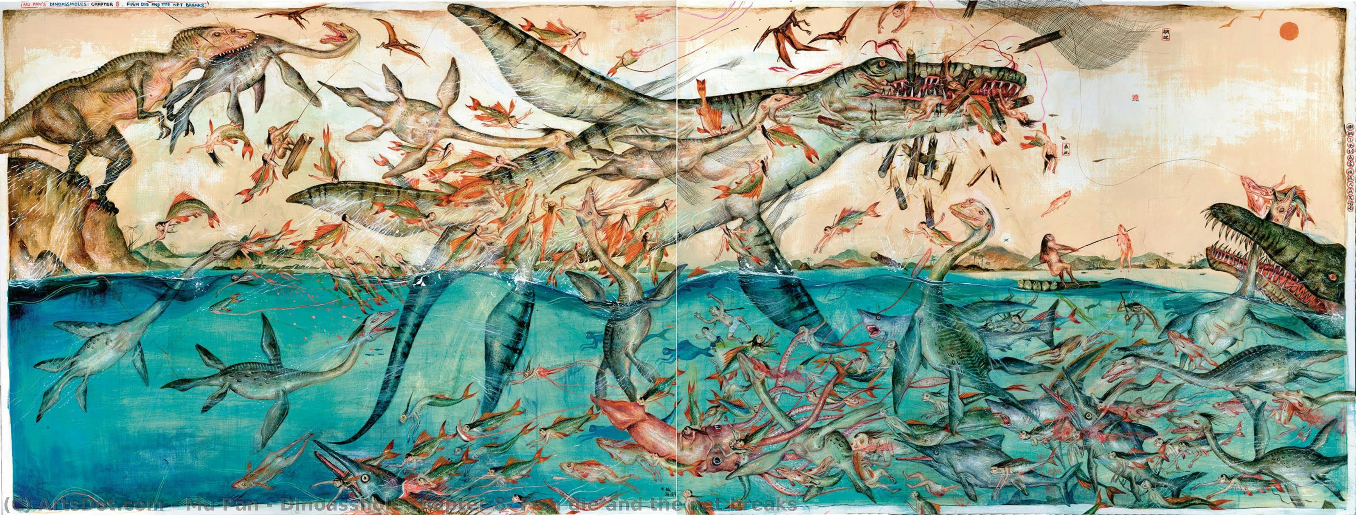 Dinoasshole Chapter 8: Fish Die And The Net Breaks — Mu Pan