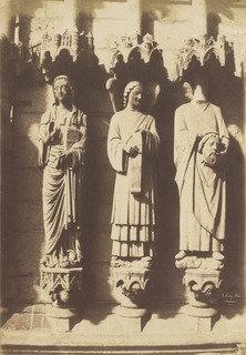 Portal Sculptures, Amiens Cathedral, France — Henri Le Secq