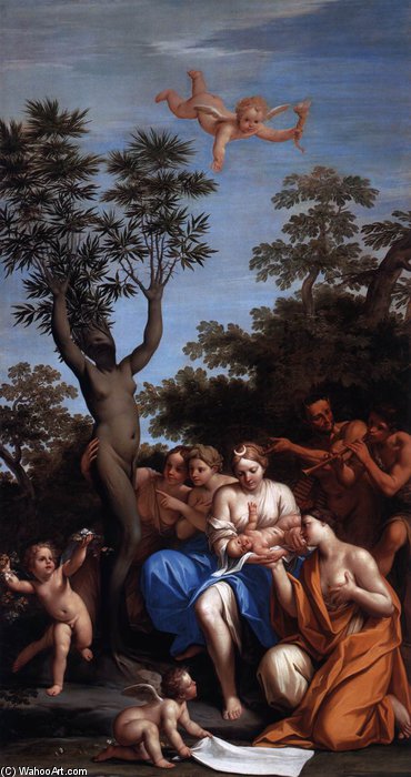 Birth Of Adonis — Marcantonio Franceschini