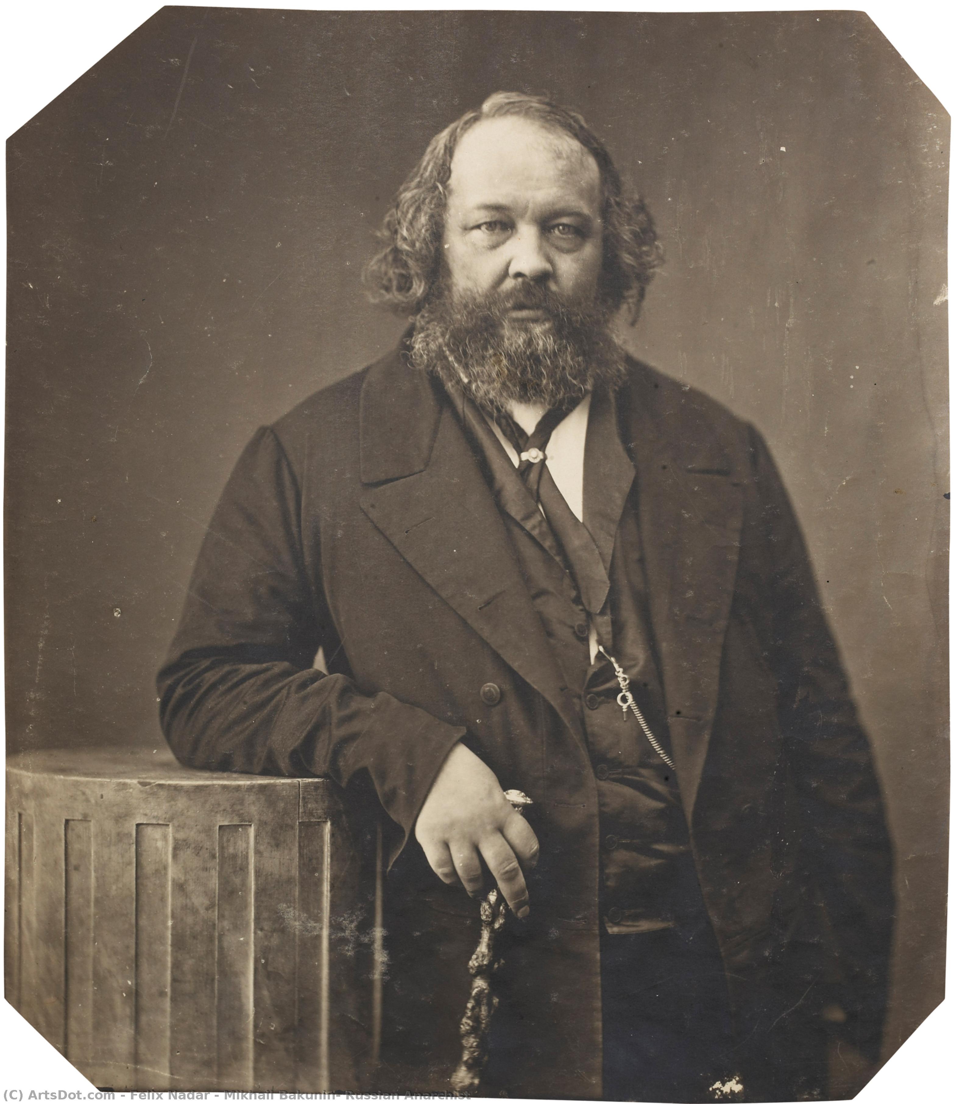 Mikhail Bakunin, Russian Anarchist — Феликс Надар