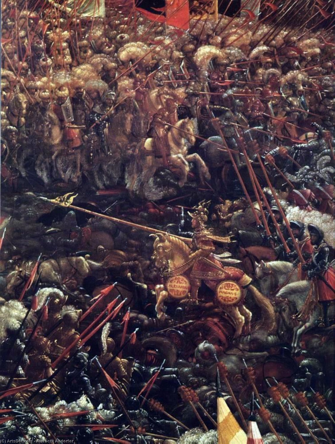 The Battle Of Issus(fragment) (15) — Albrecht Altdorfer