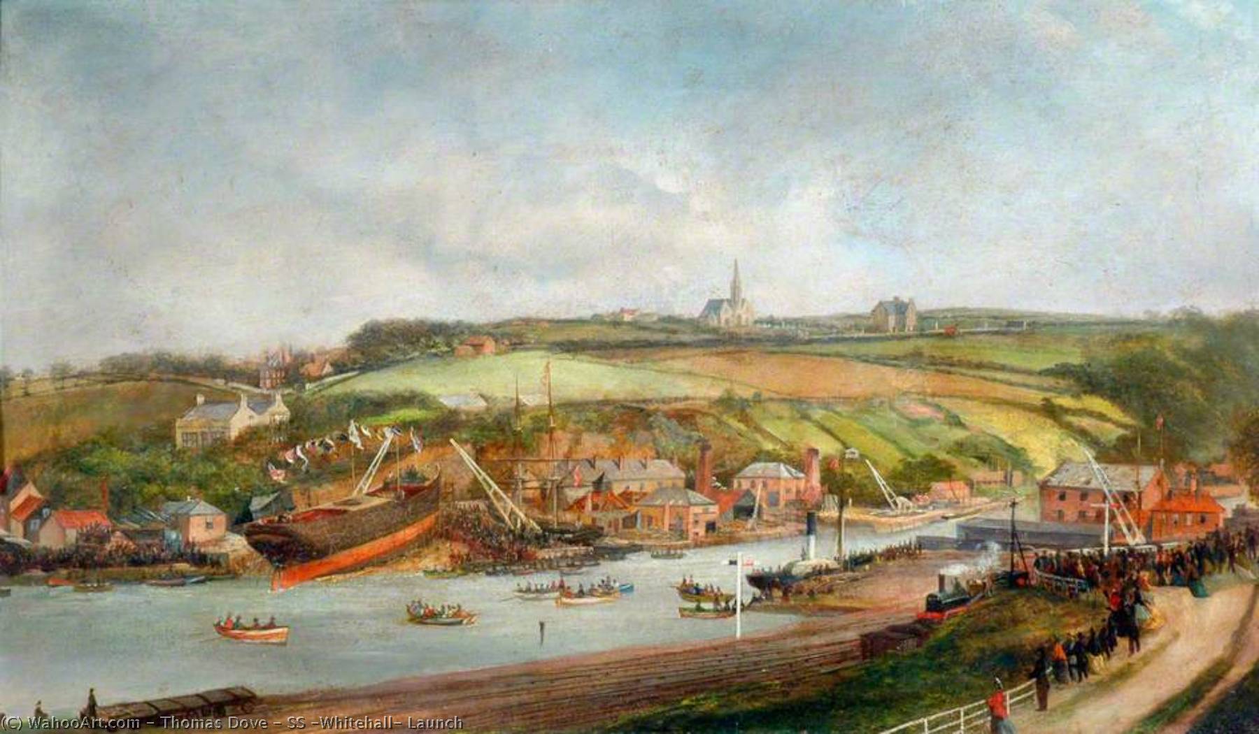 Ss 'whitehall' Launch — Thomas Dove