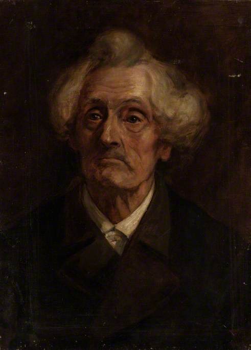 Study Of A Man, Head And Shoulders — Helen Lavinia Cochrane