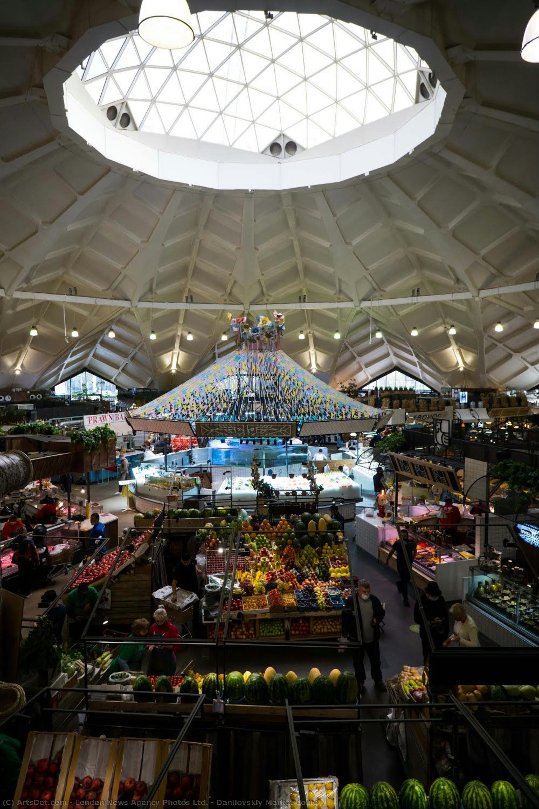 Danilovskiy Market Dome — London News Agency Photos, Ltd