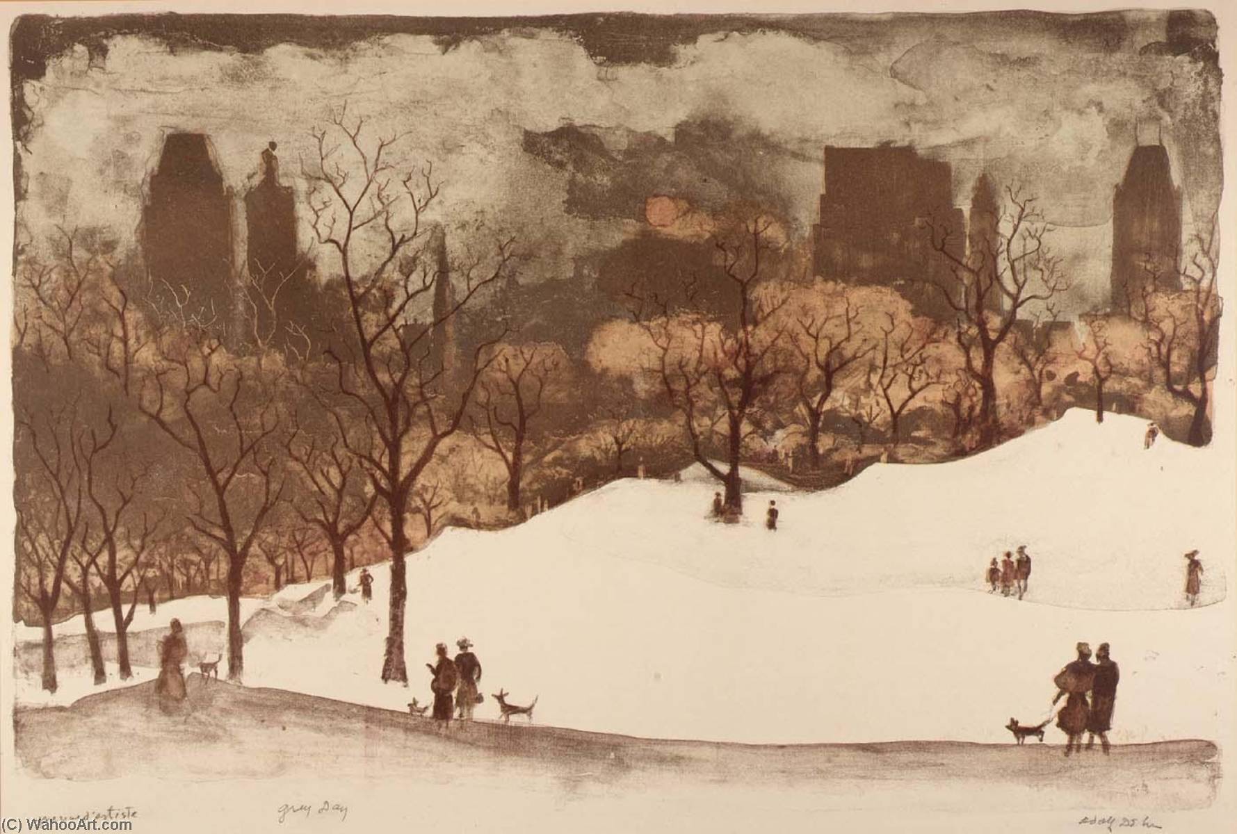 Grey Day — Adolf Dehn