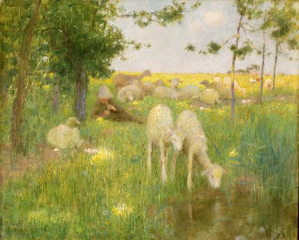 Springtime — Edward William Stott