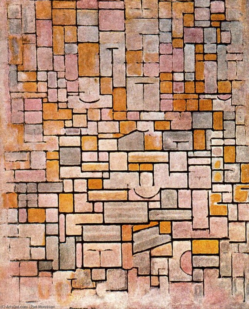 Composition No. 7 — Пит Мондриан