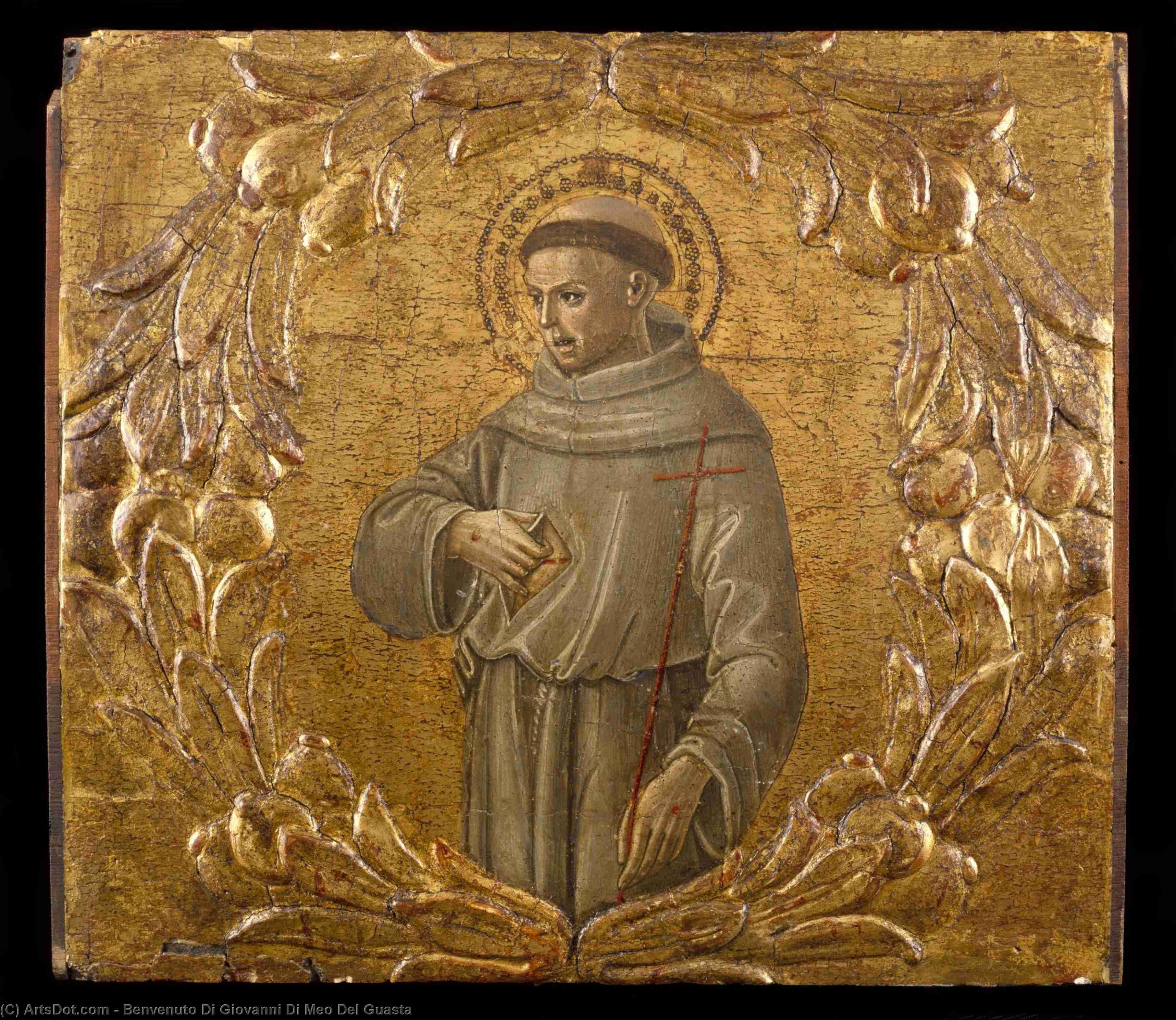 Saint Francis — Benvenuto Di Giovanni Di Meo Del Guasta
