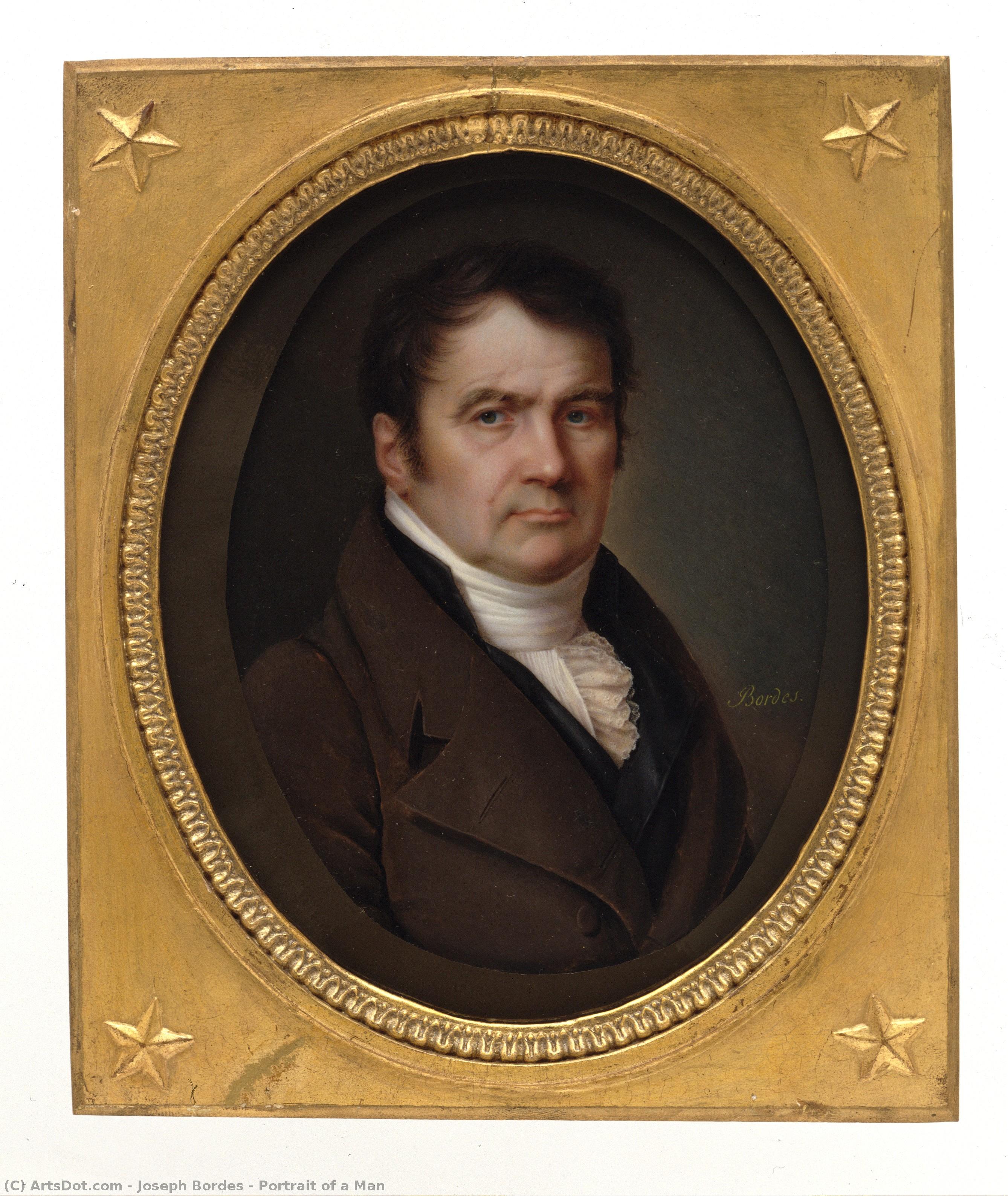 Portrait Of A Man — Joseph Bordes