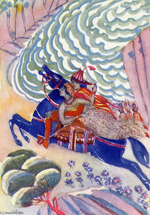 Badikan And Khan Bohu — Martiros Sarian