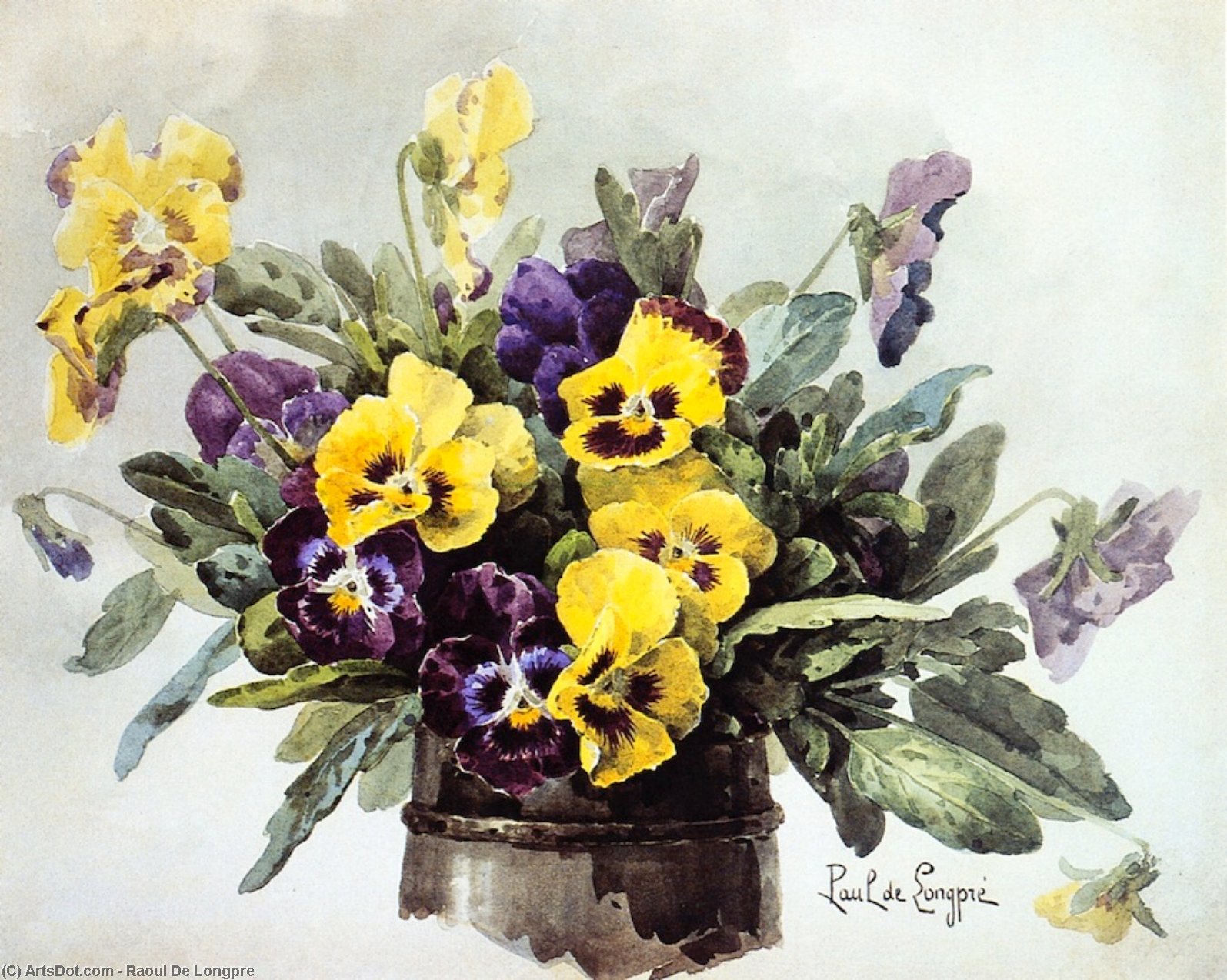 A Spring Bouquet — Raoul De Longpre