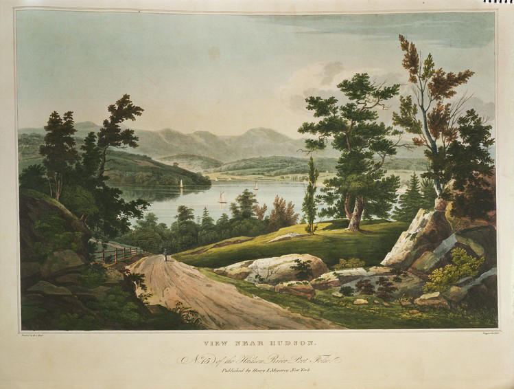 View Near Hudson — William Guy Wall