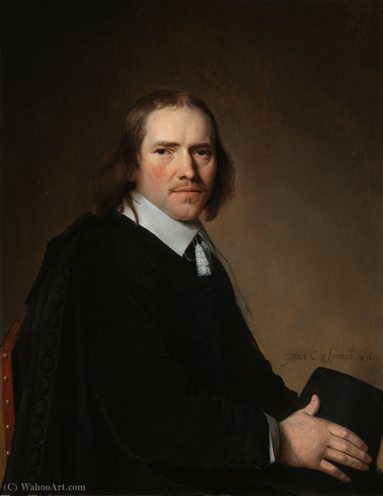 Portrait Of Dirck, Johannes Or Jacobus Wallis — Johannes Cornelisz Verspronck