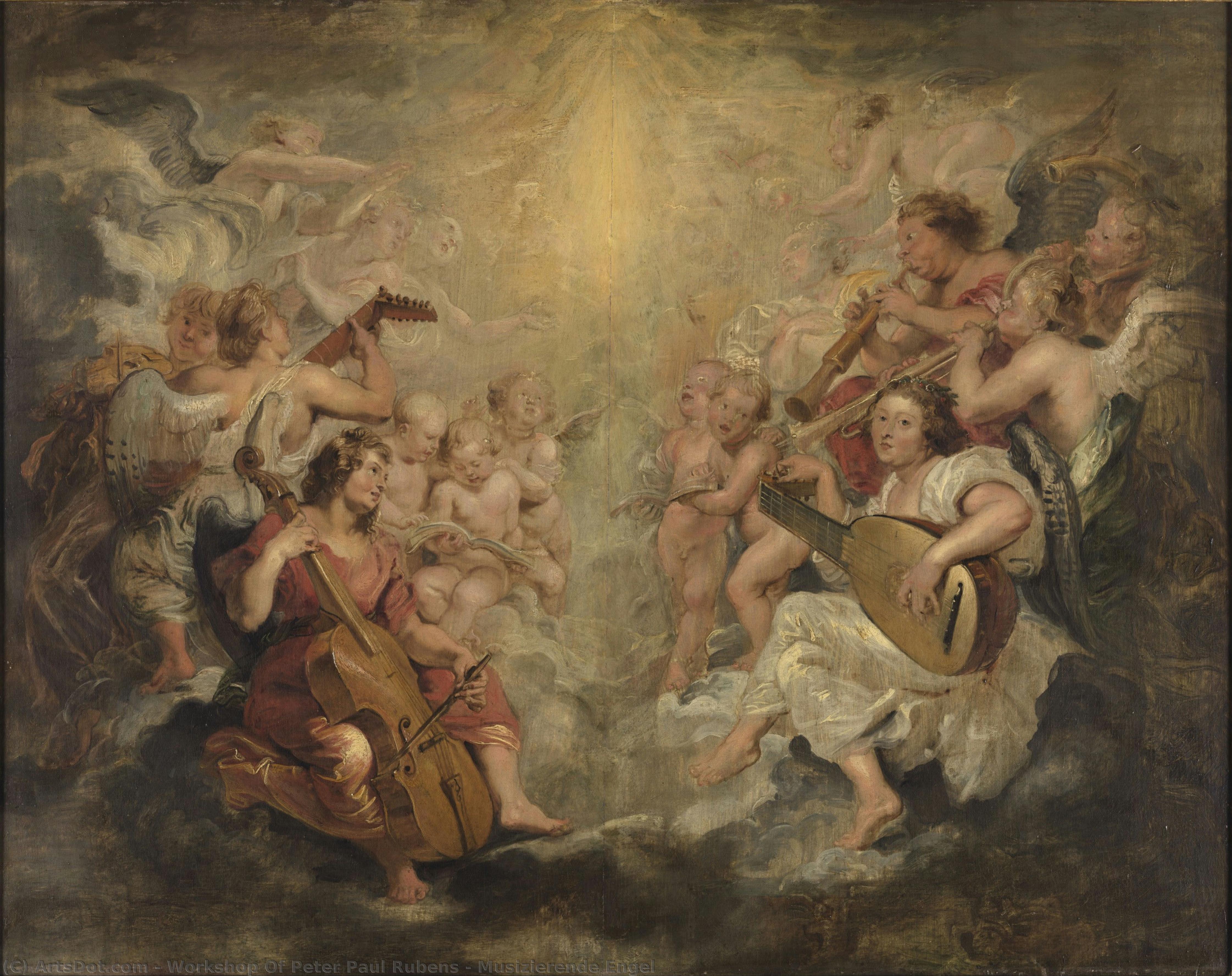 Musizierende Engel — Workshop Of Peter Paul Rubens