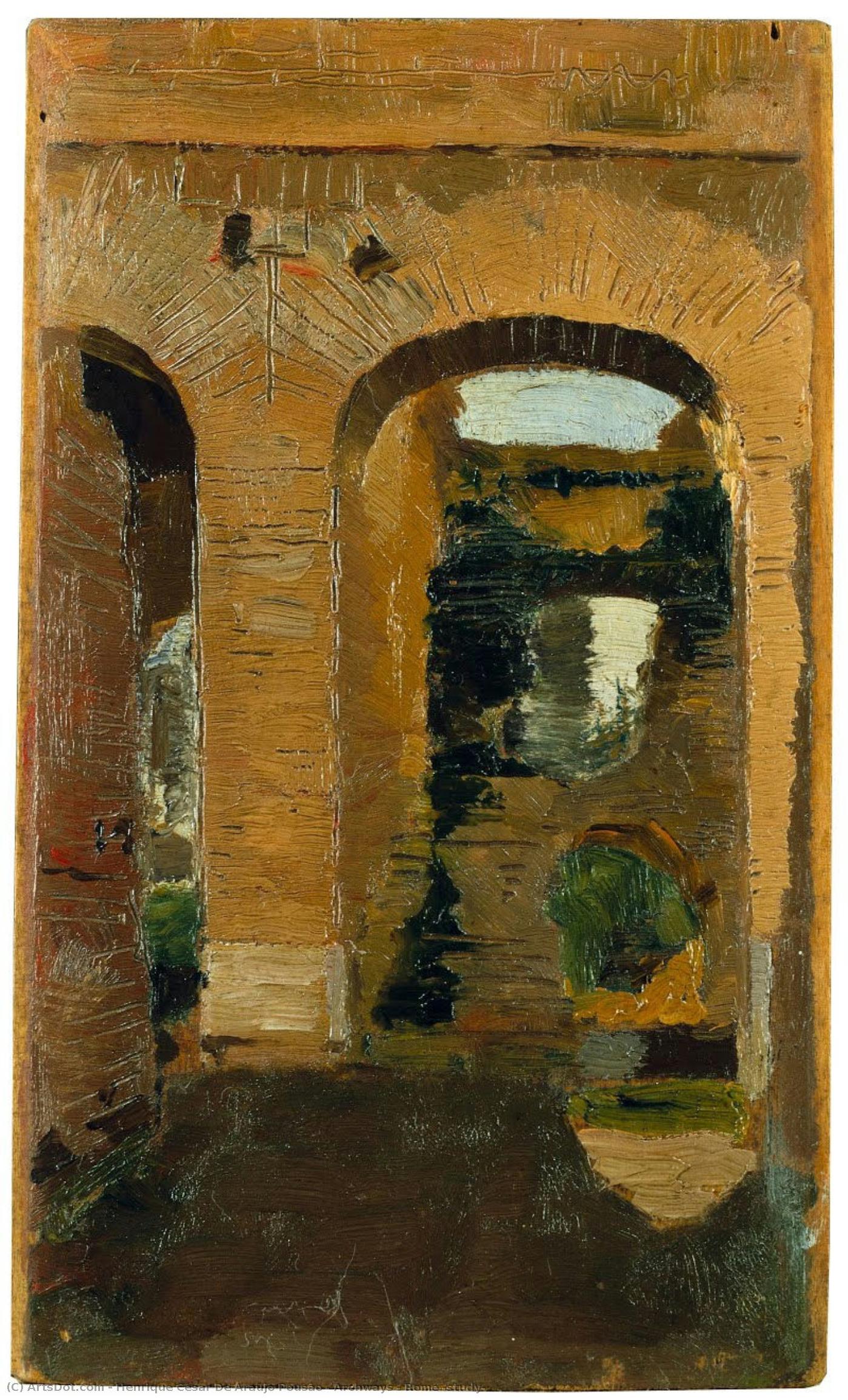 Archways - Rome (study) — Enrik Sezar De Araujo Puzao