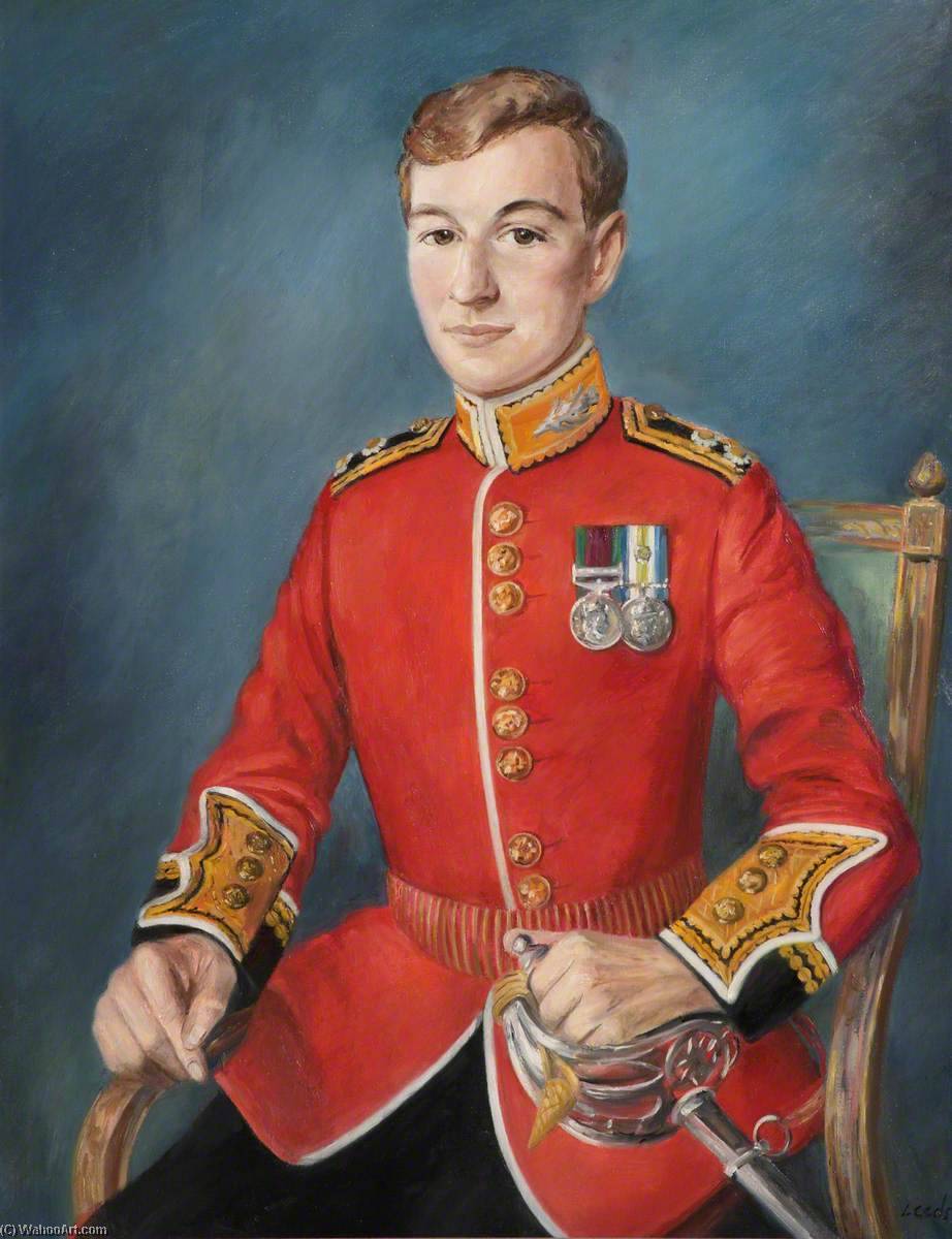 Falklands Portraits Lieutenant, Scots Guards — Caroline Hobart