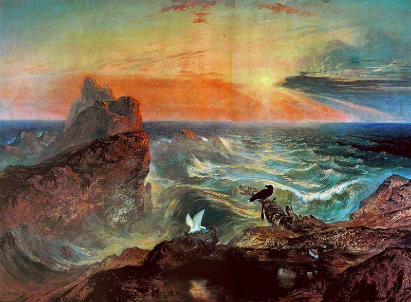 The Assuaging Of The Waters — John Martin