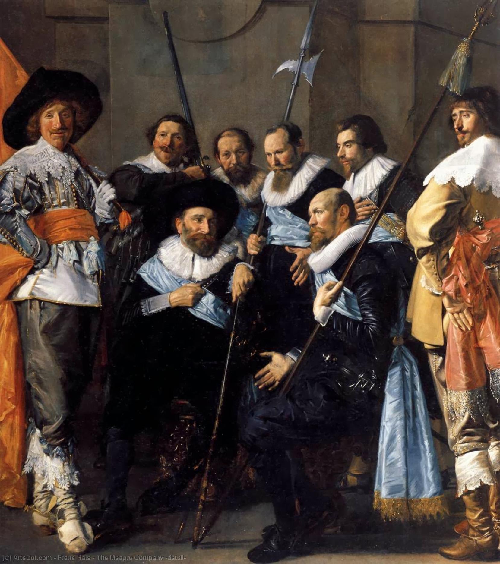 The Meagre Company (detail) — Frans Hals I