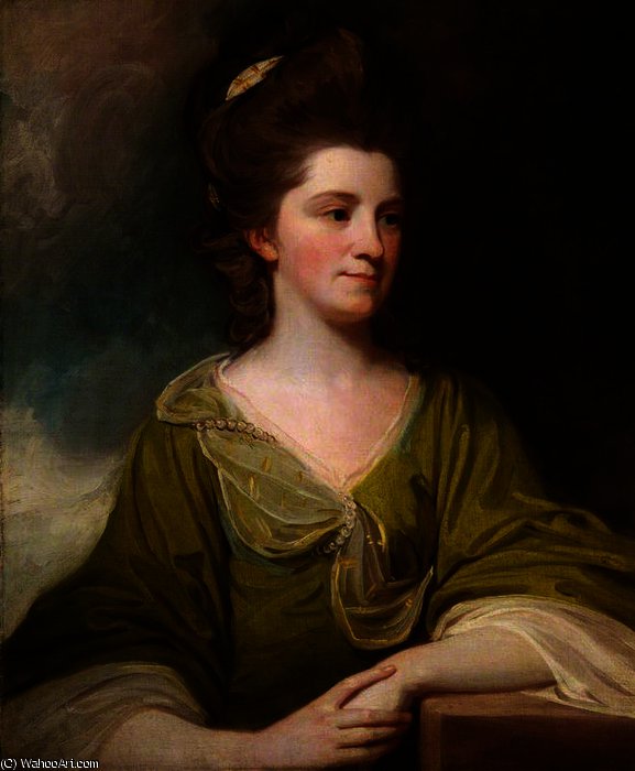 Mrs William Marwood, Née Mary Goulston — George Romney