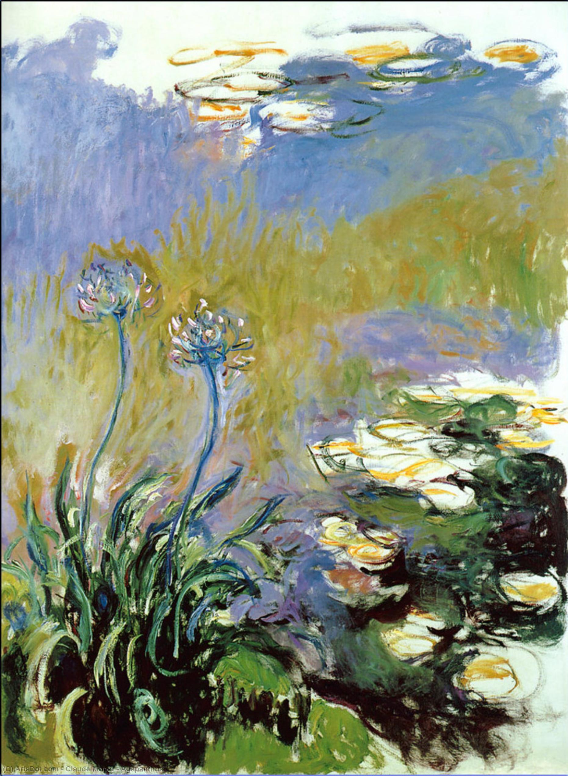 Agapanthus — Клод Моне