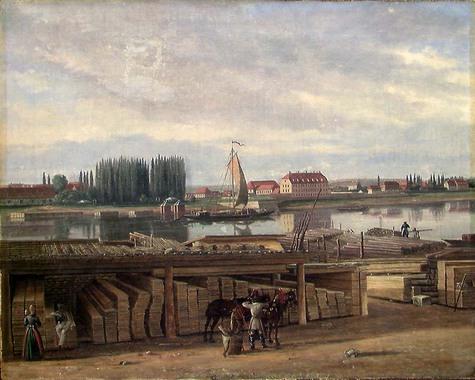 Norwegian Fra Omegnen Av Dresden From The Suburbs Of Dresden — Hans Leganger Reusch