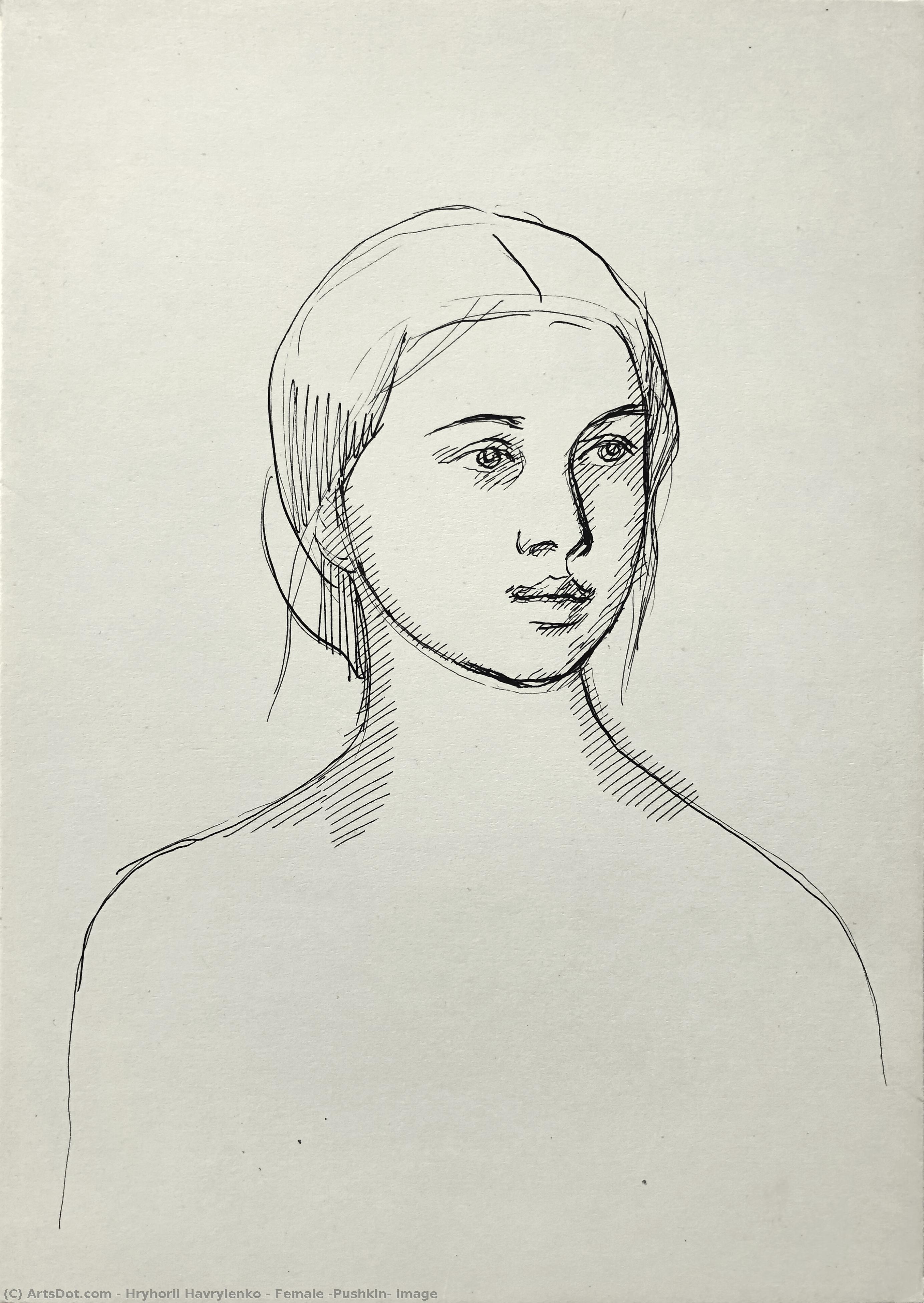 Female (pushkin) Image — Hryhorii Havrylenko