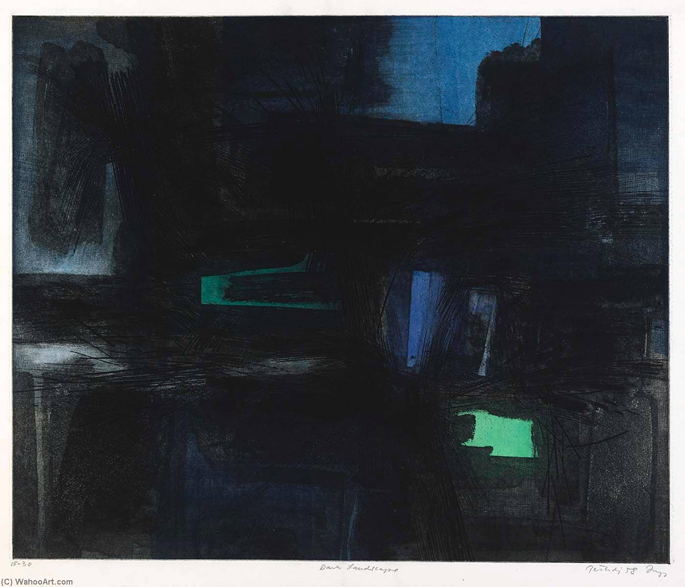 Dark Landscape — Gabor Peterdi